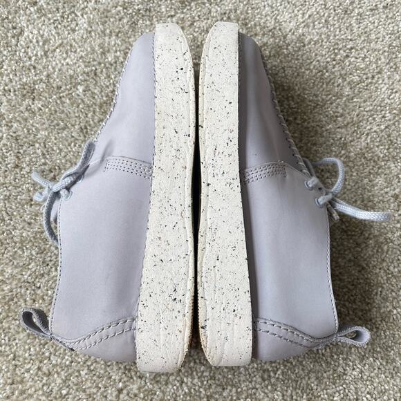 Clarks Originals Desert Trek Form Leather Cool Blue Comfort Shoes Women’s 7.5 M - Picture 7 of 13